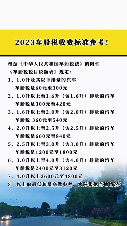 交强险加车船税多少钱／轿车交强险车船税多少钱